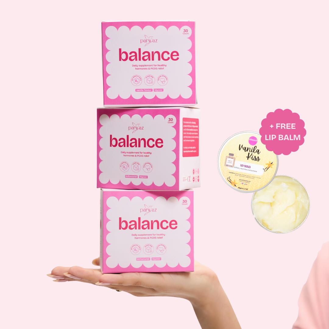 Balance bundle + Free vanilla lipbalm