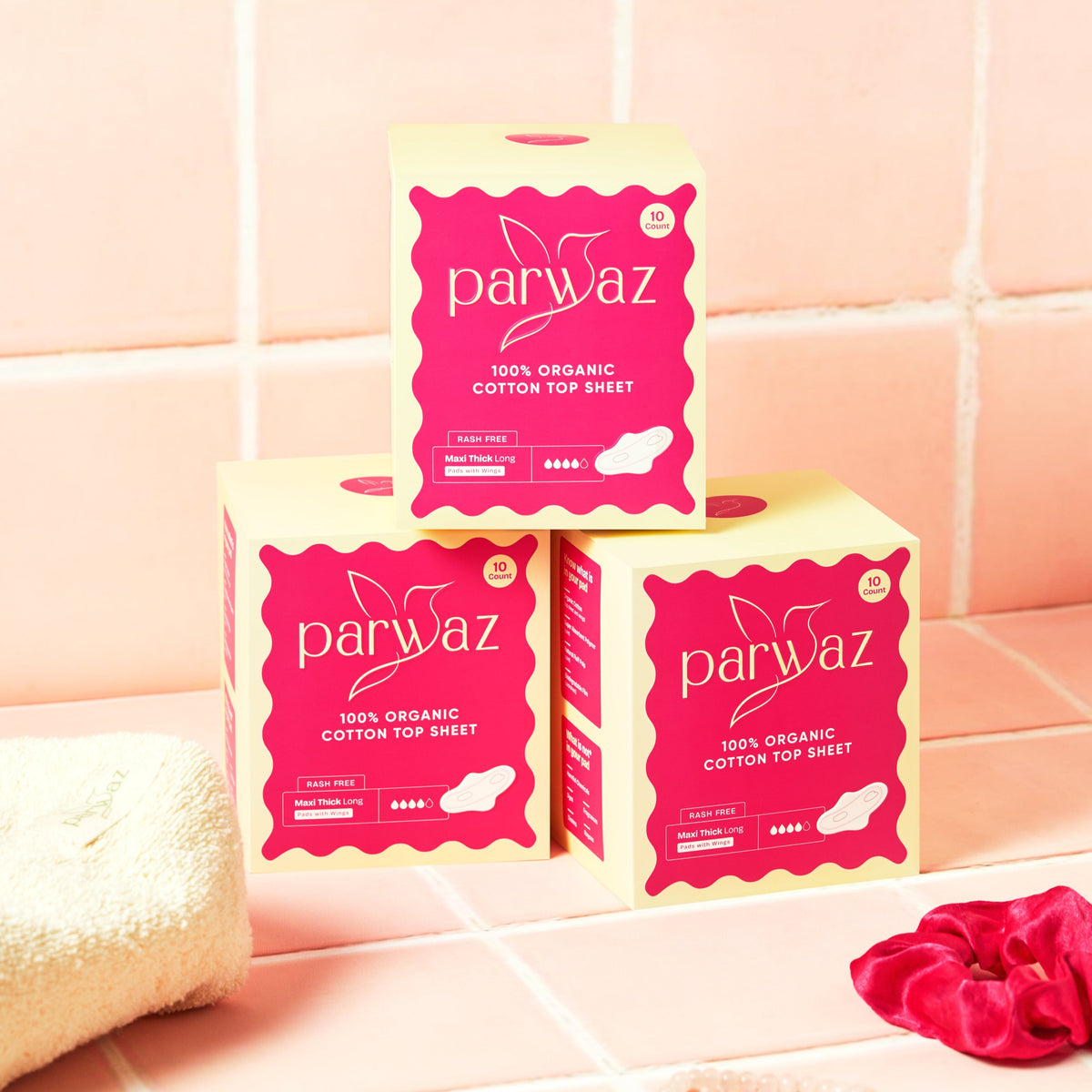 Shop All Organic Pads | Parwaz