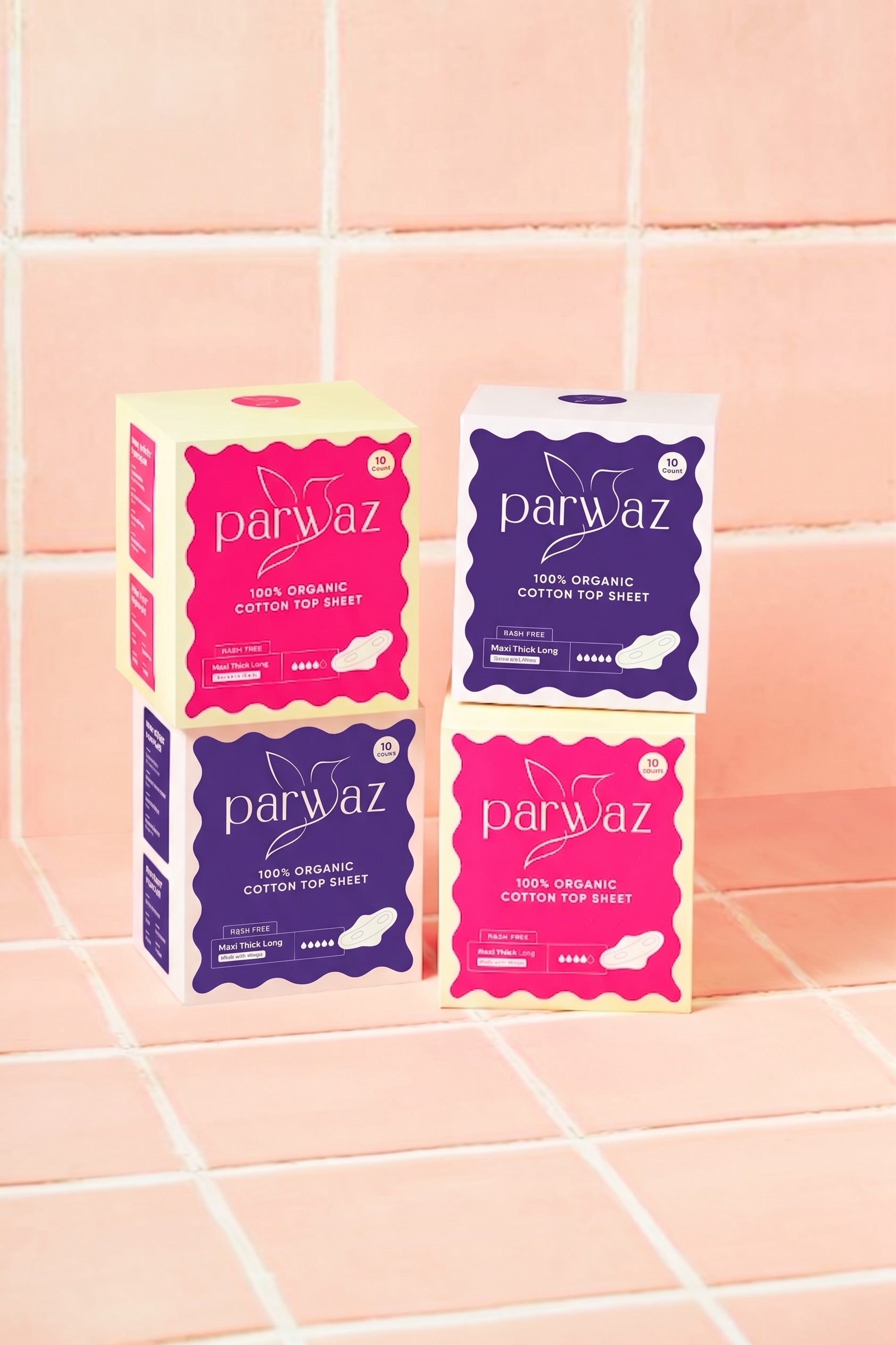 2x Maxi Thick + 2x Overnight Thick — Azaadi Bundle